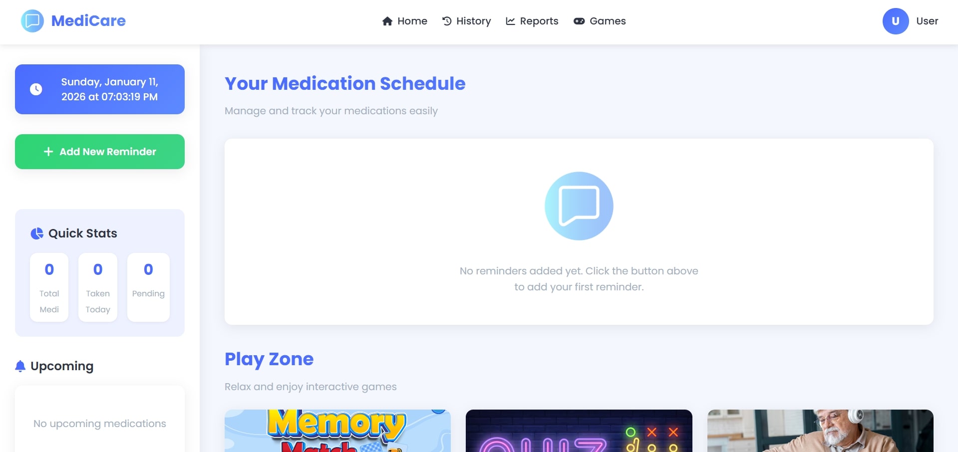 MediCare Smart Medication Reminder